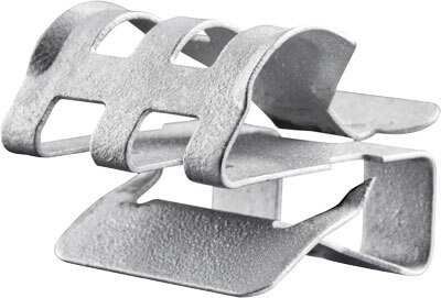 Clip bord de tôle pour un câble de Ø8mm max Spécifications Techniques